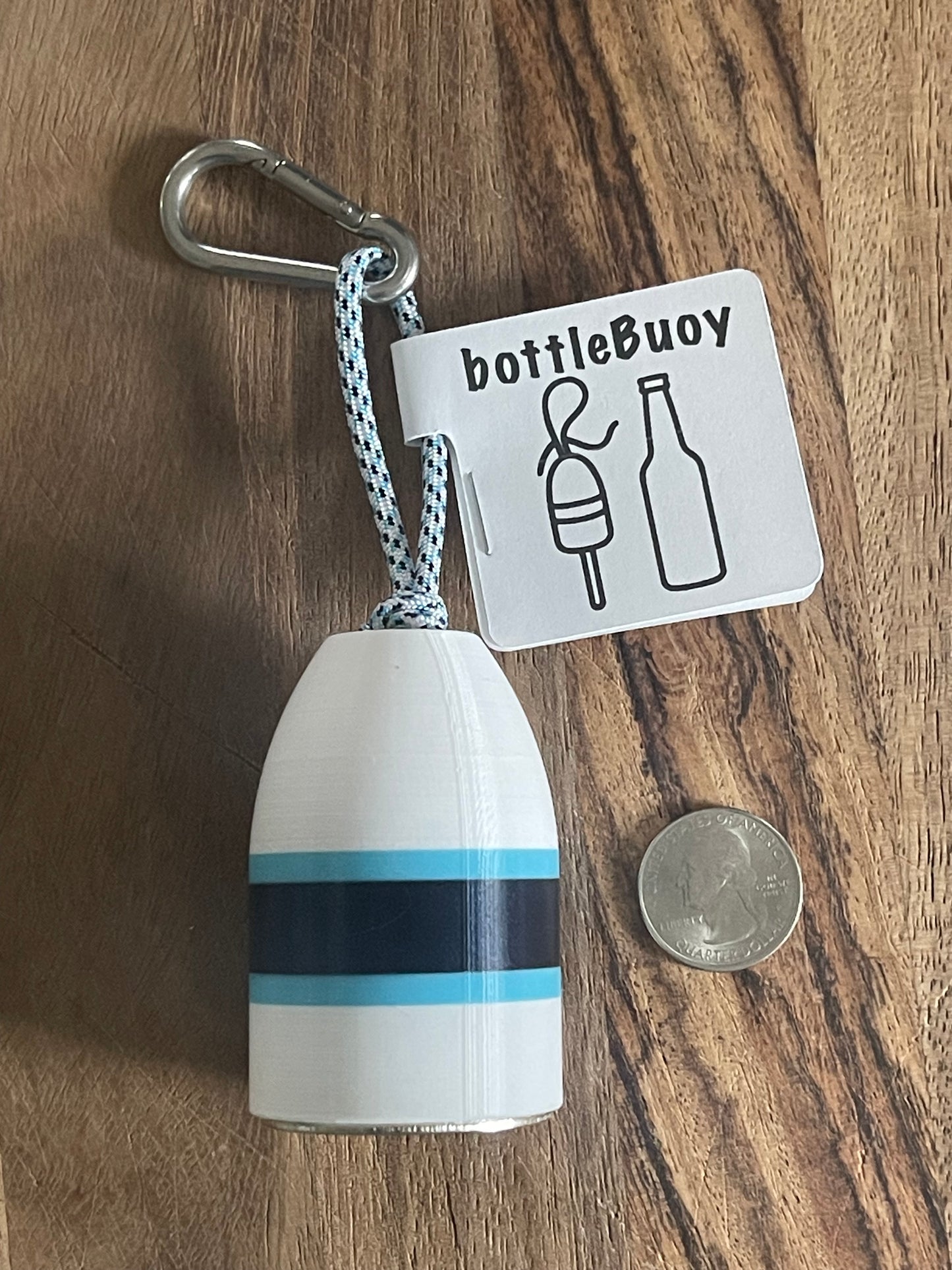 UMaine themed bottleBuoy Bottle Opener