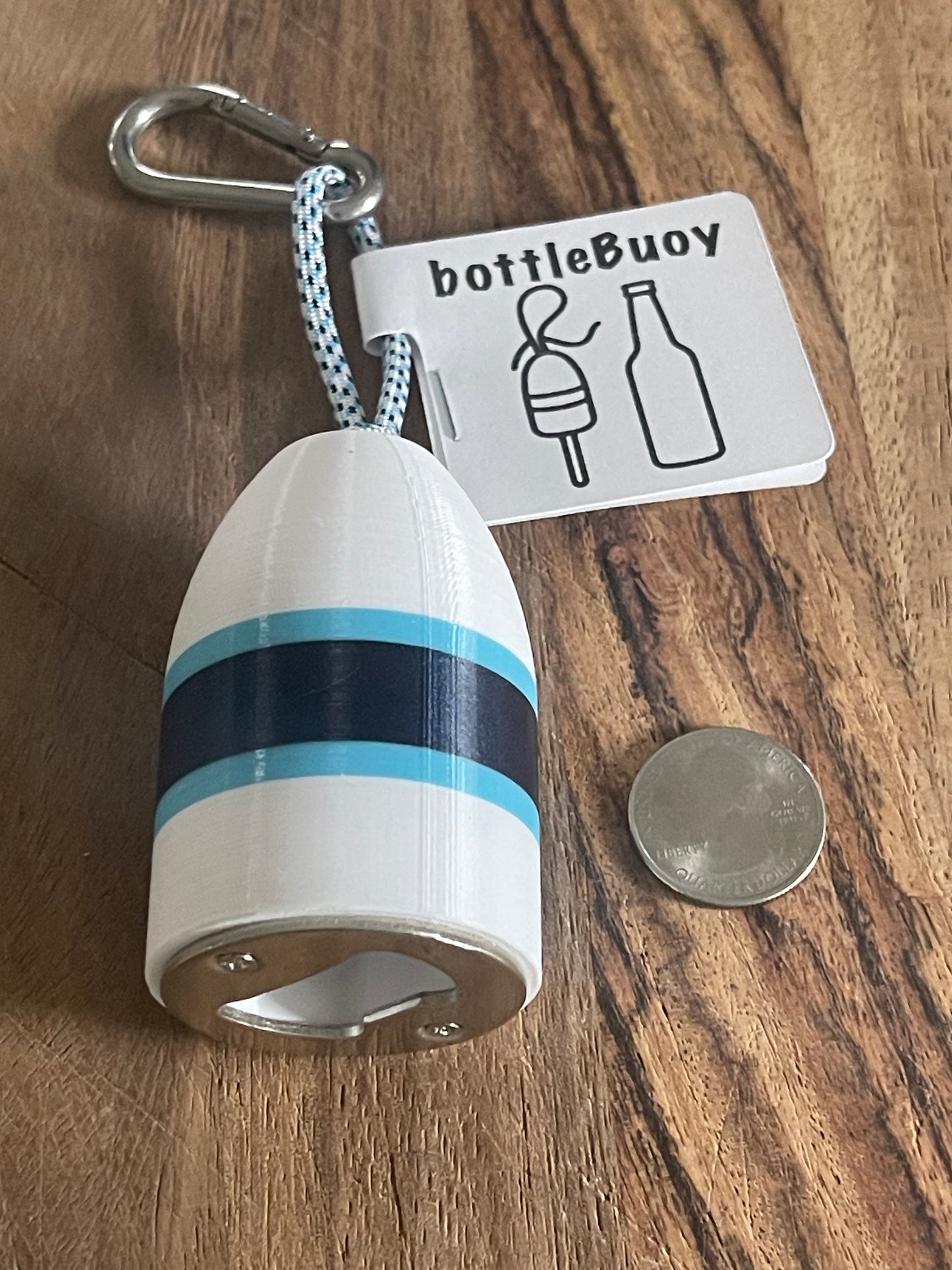 UMaine themed bottleBuoy Bottle Opener