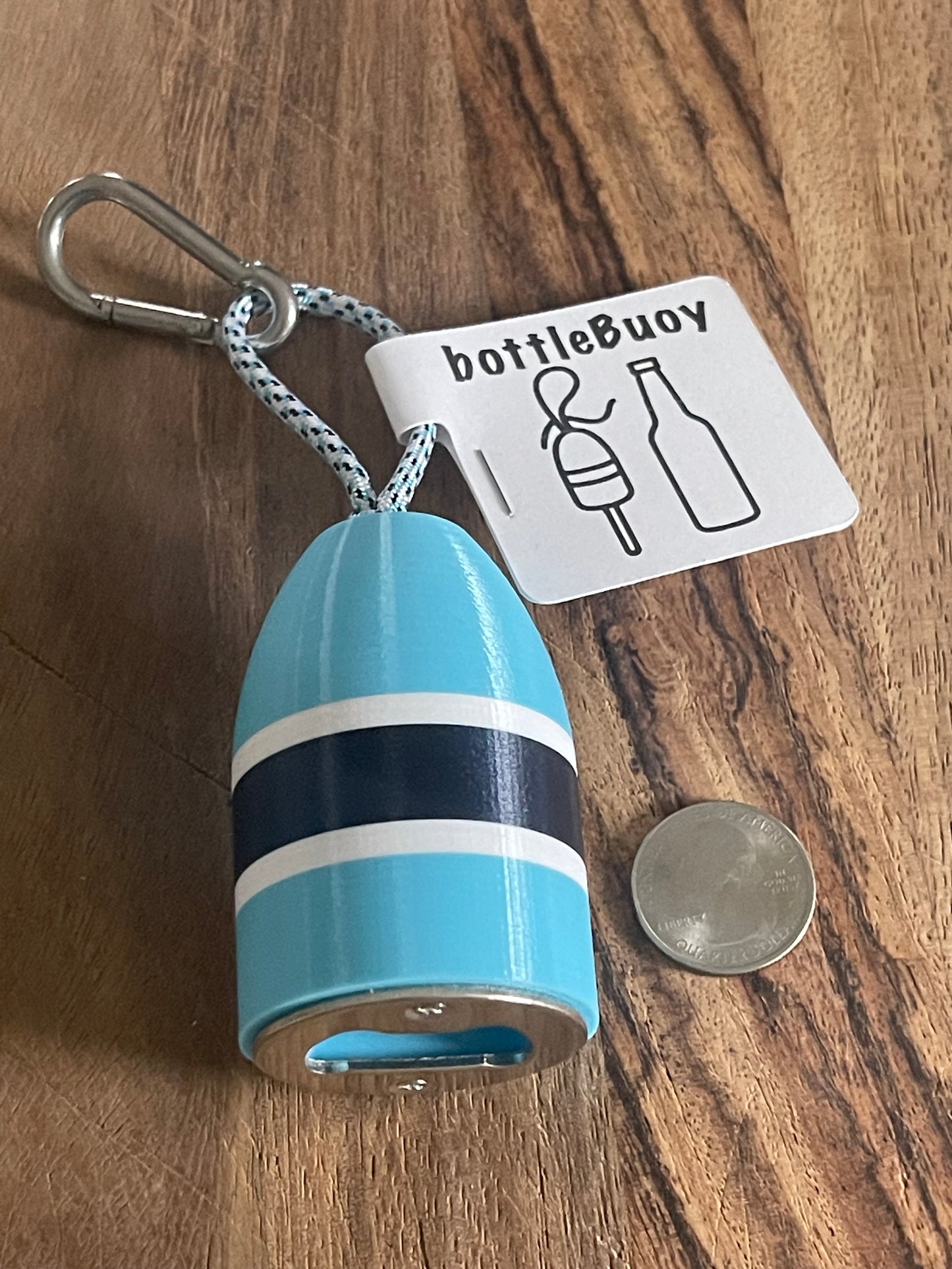 UMaine themed bottleBuoy Bottle Opener