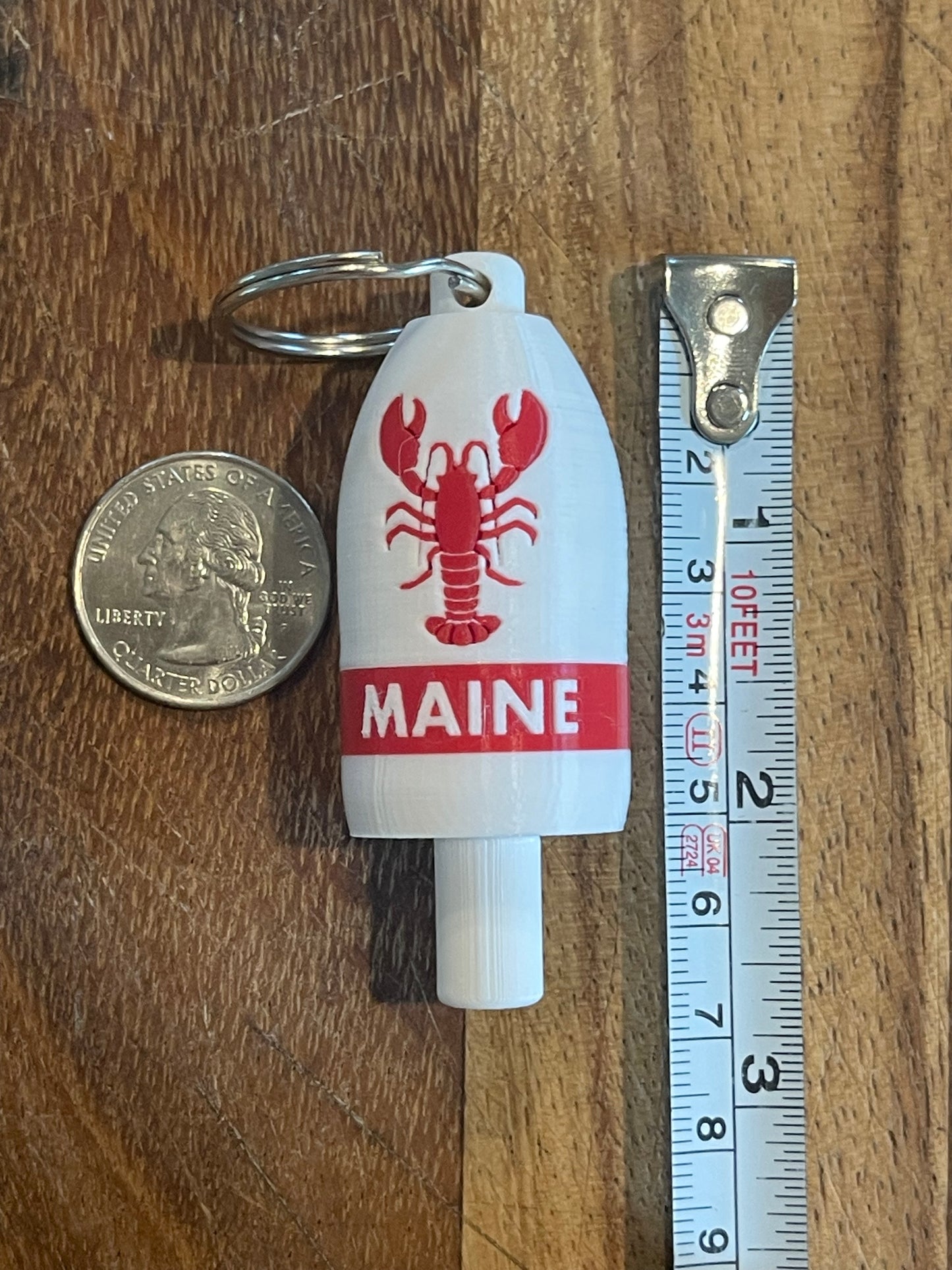 Lobster Keychain Buoy