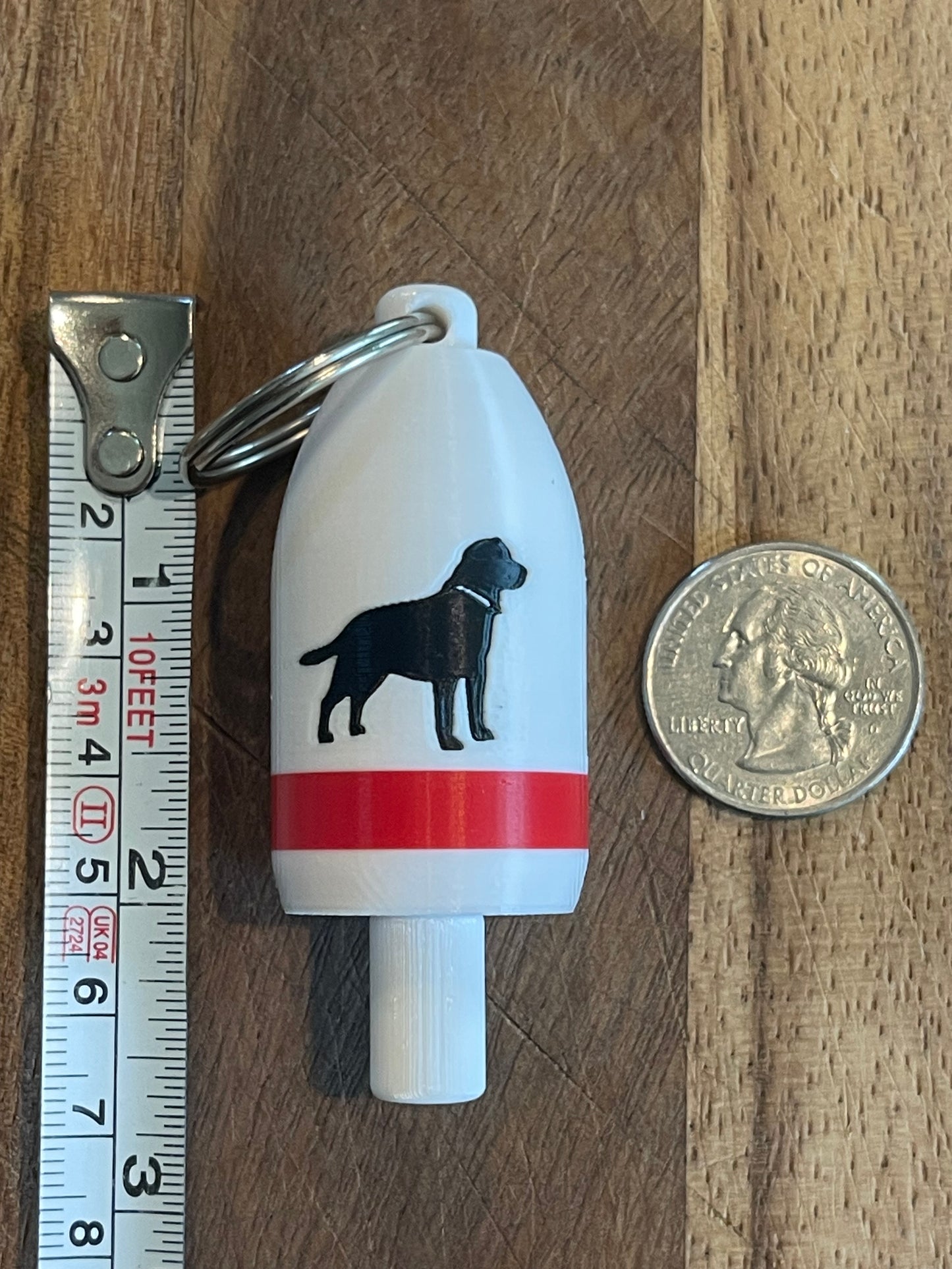 Loyal Black Dog Keychain Buoy (BRBL)