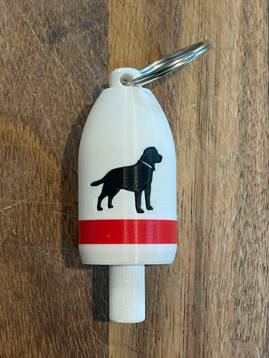 Loyal Black Dog Keychain Buoy (BRBL)
