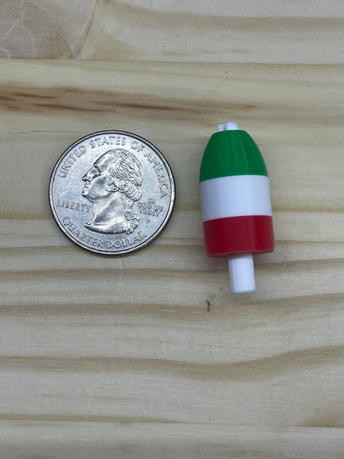 Italian Flag Lobster Buoy Earrings
