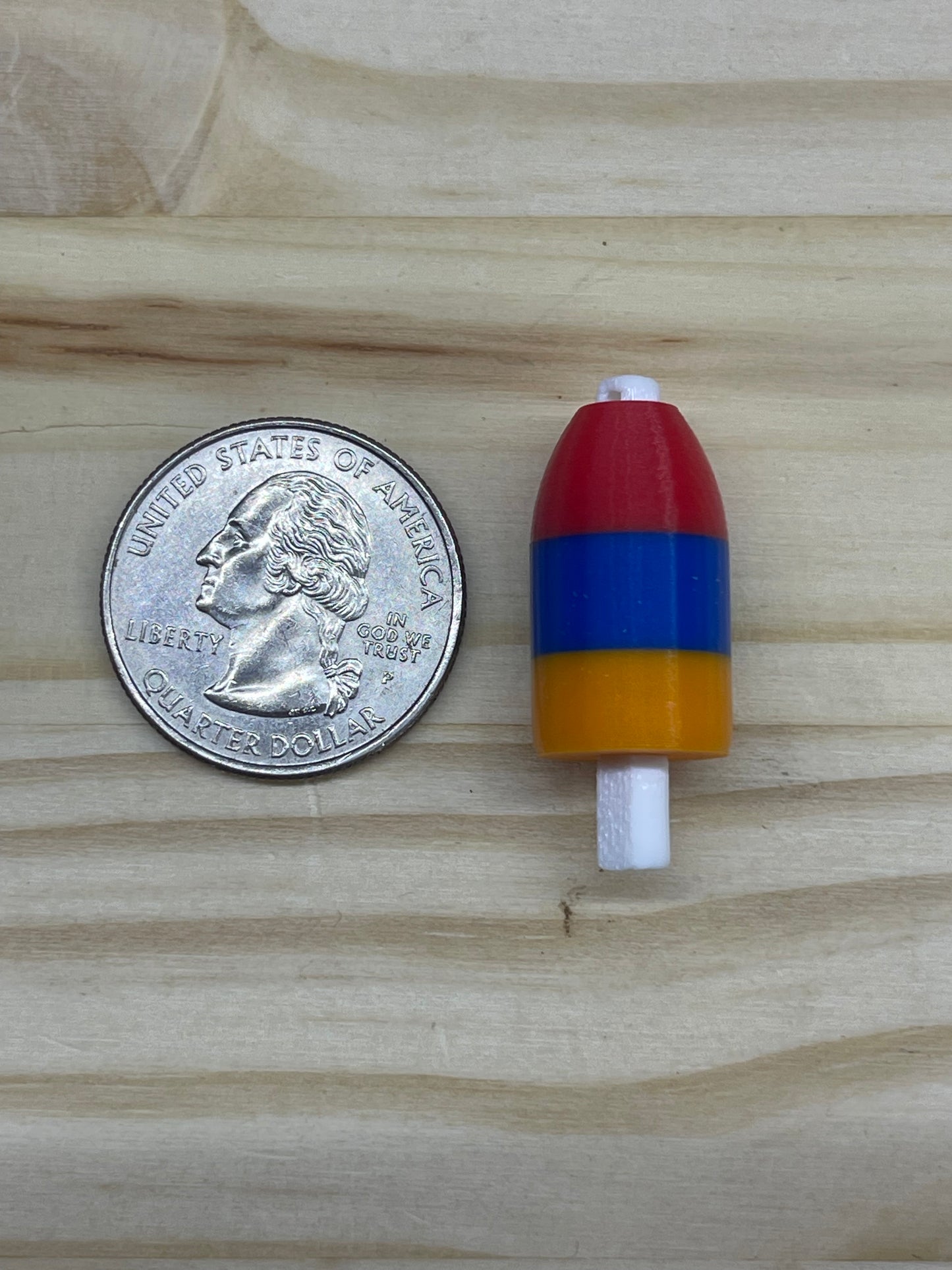 Armenian Flag Lobster Buoy Earrings