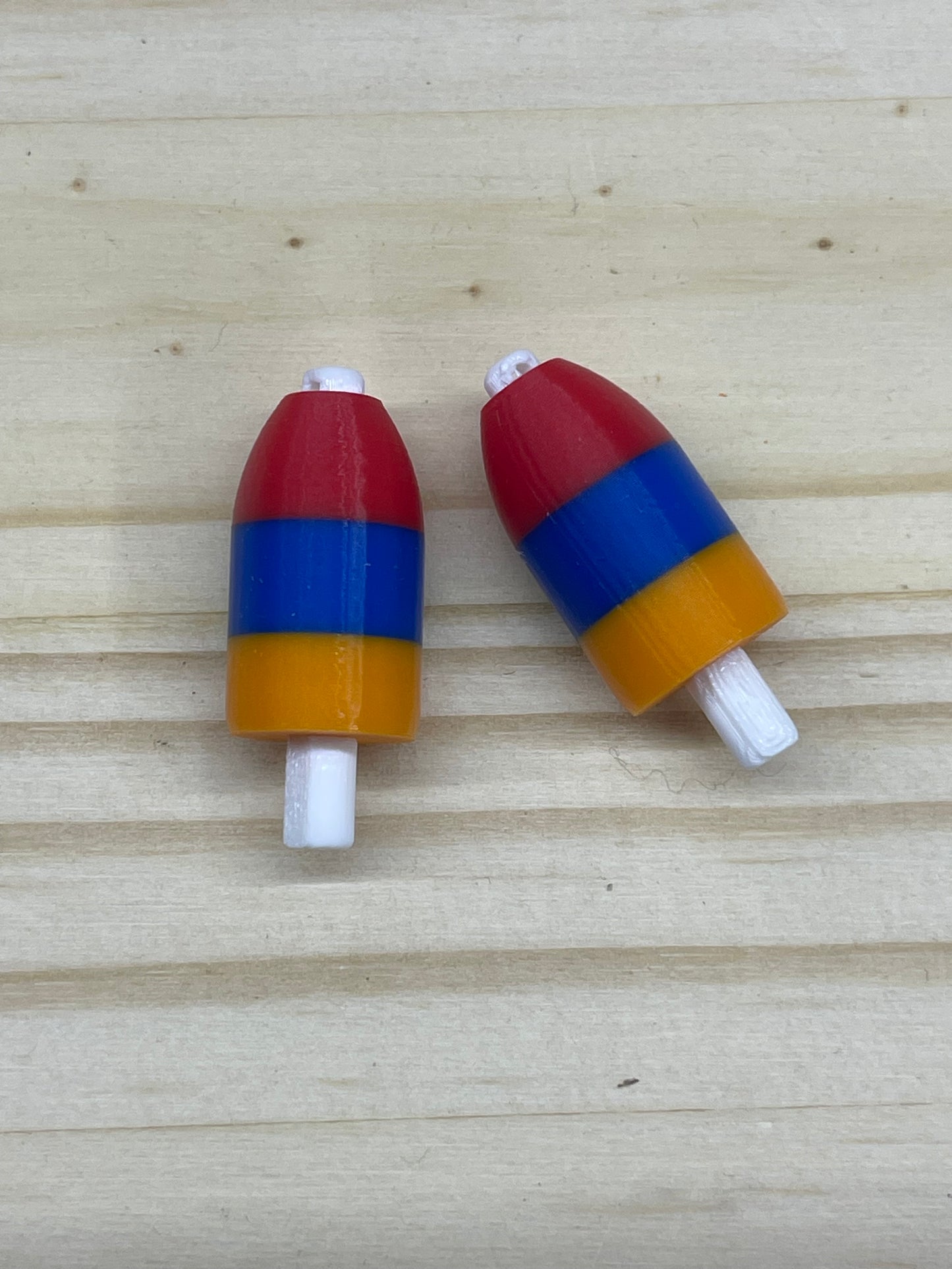Armenian Flag Lobster Buoy Earrings