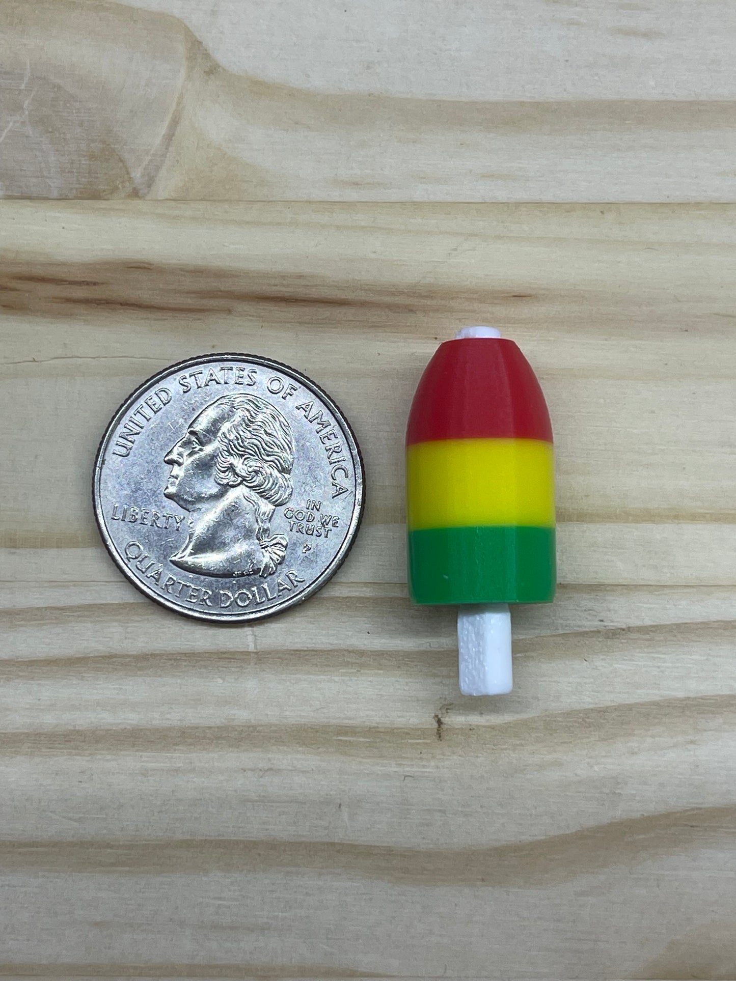 Rasta Flag Lobster Buoy Earrings