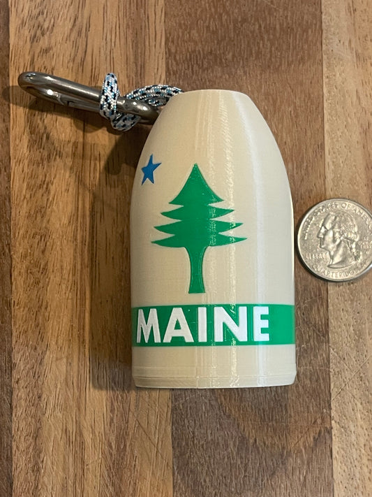 1901 Maine Flag Lobster Buoy Bottle Opener (1901)