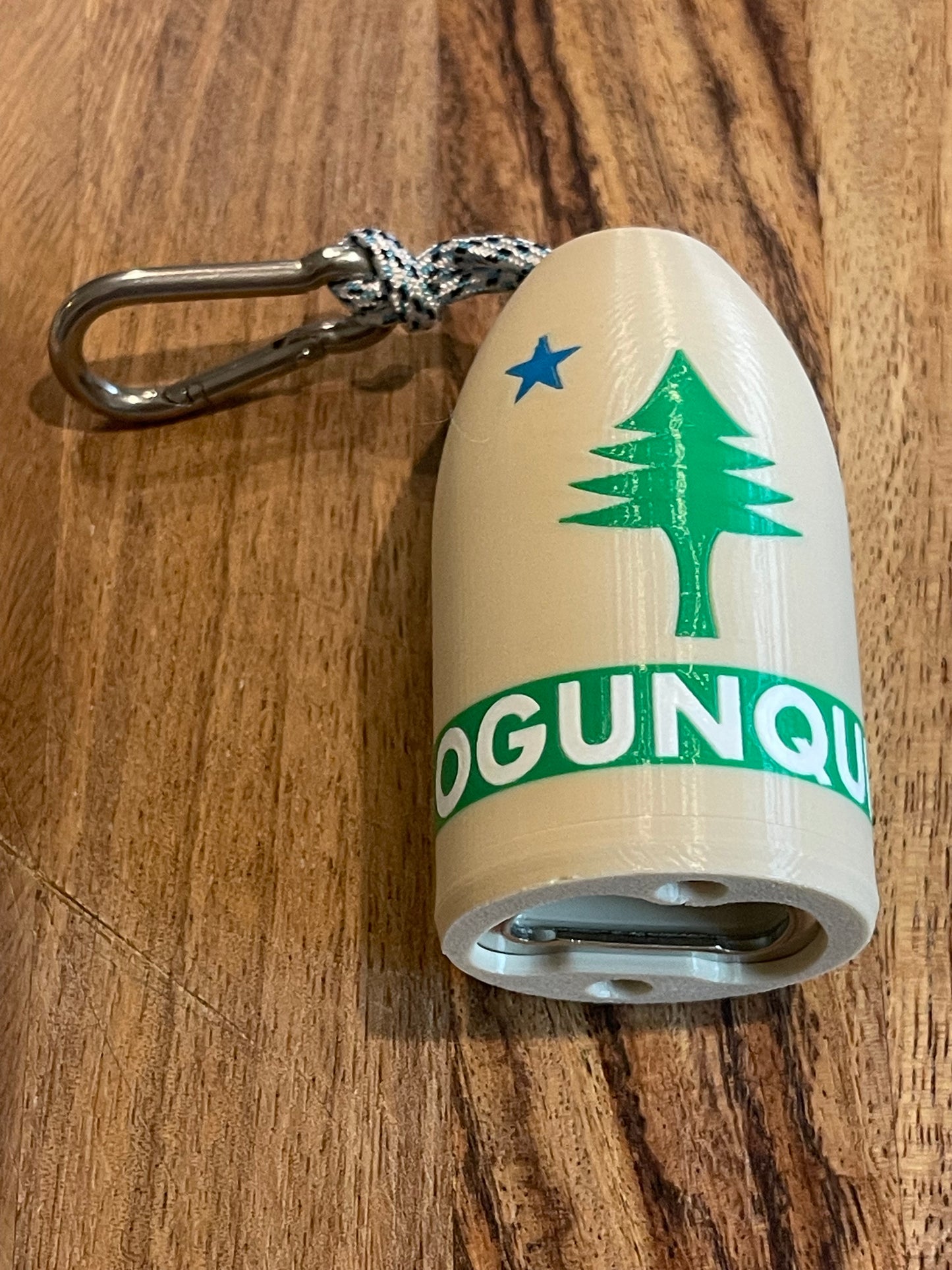 1901 Maine Flag Lobster Buoy Bottle Opener (1901)