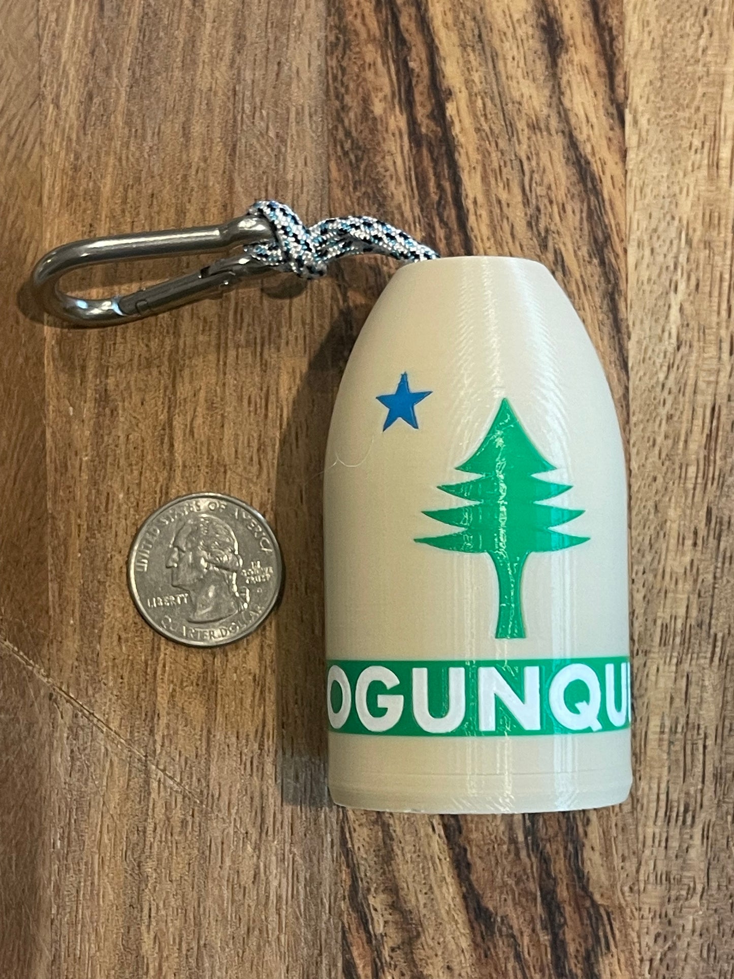 1901 Maine Flag Lobster Buoy Bottle Opener (1901)