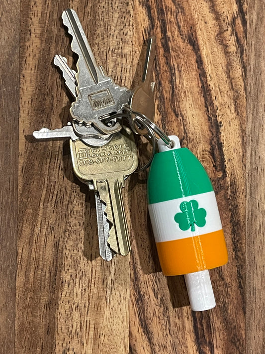Irish Clover Keychain Buoy