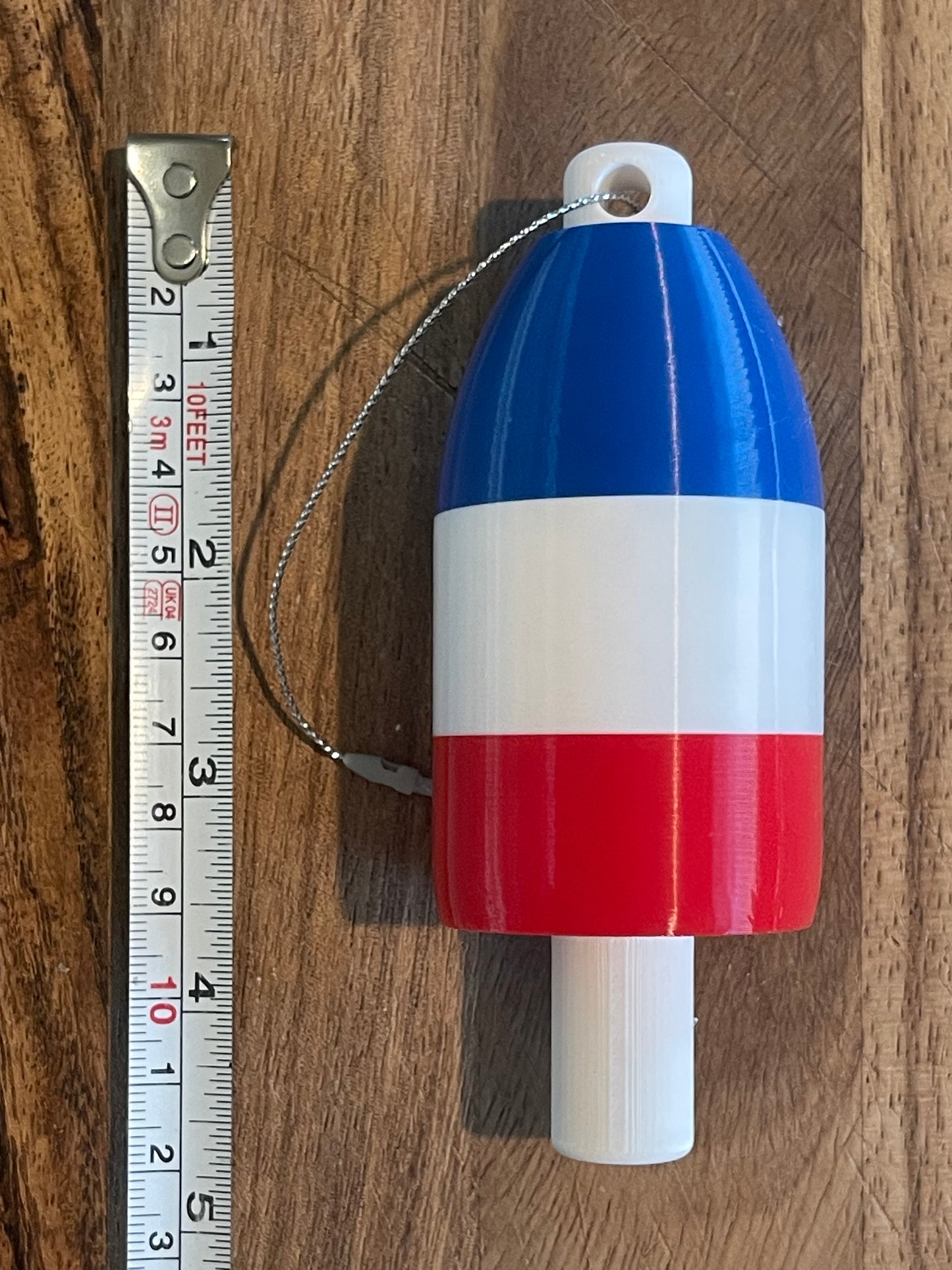 French Flag Buoy Christmas Ornament