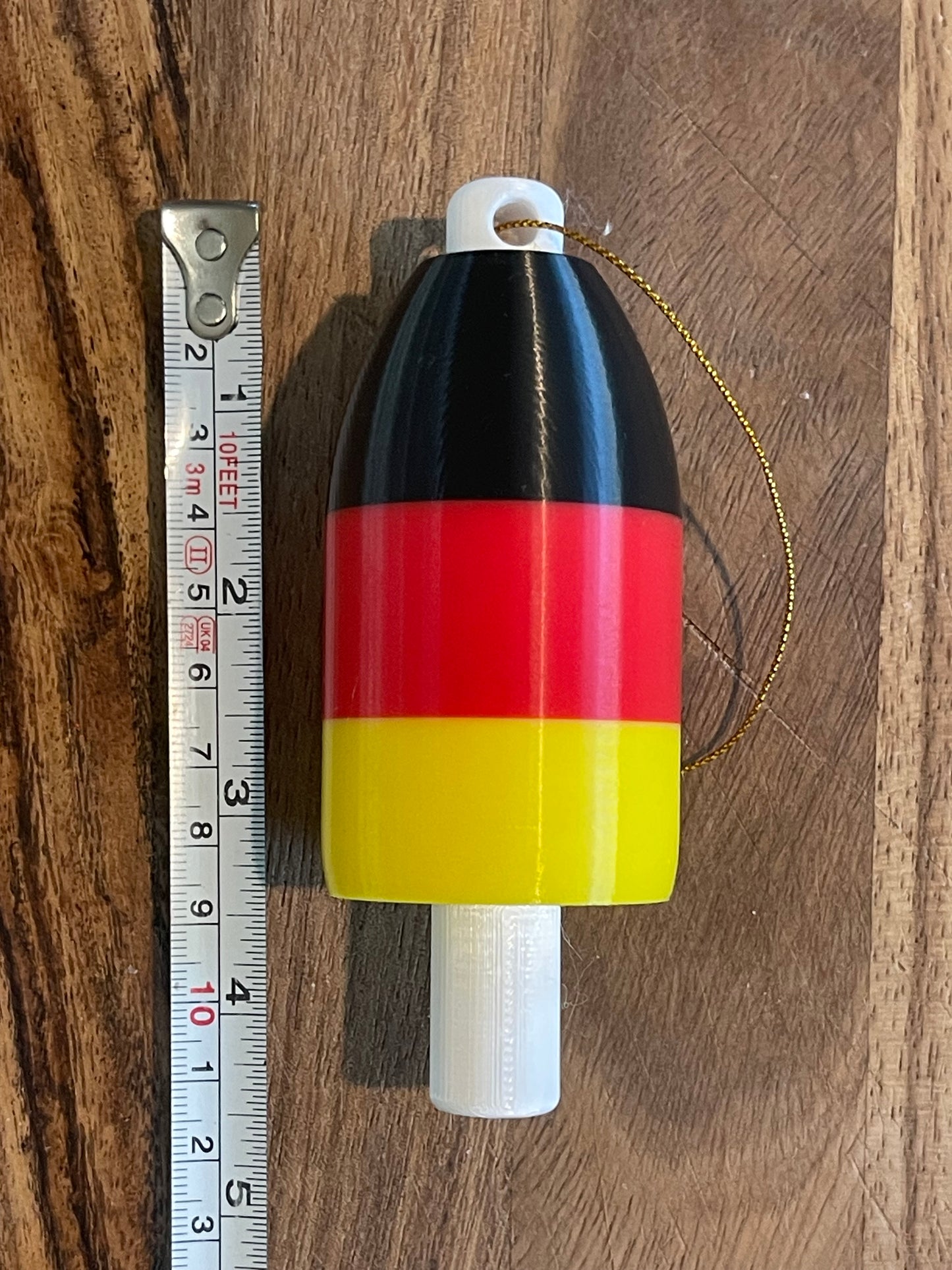 German Flag Buoy Christmas Ornament