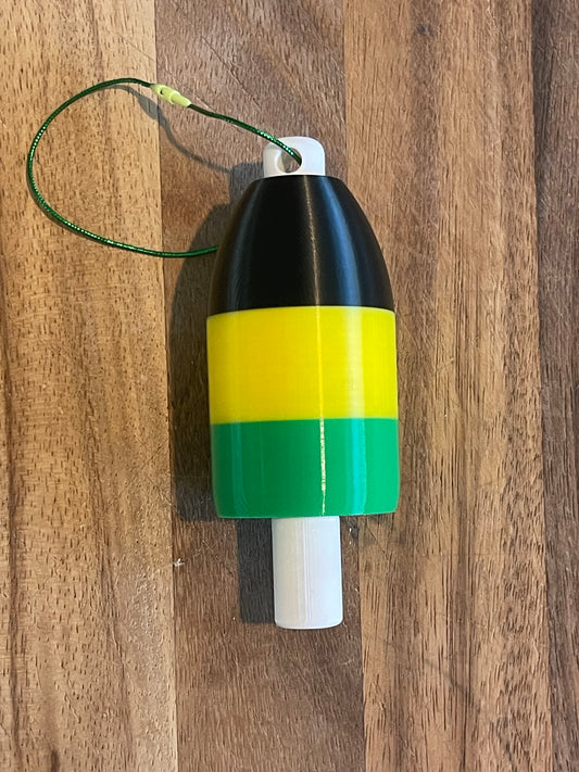 Jamaican Flag Buoy Christmas Ornament