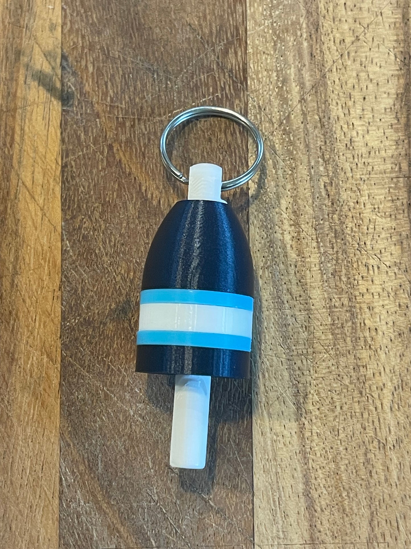 UMaine themed Keychain Buoy (Navy)