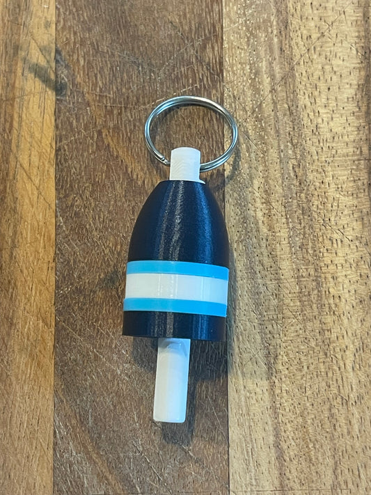 UMaine themed Keychain Buoy (Navy)