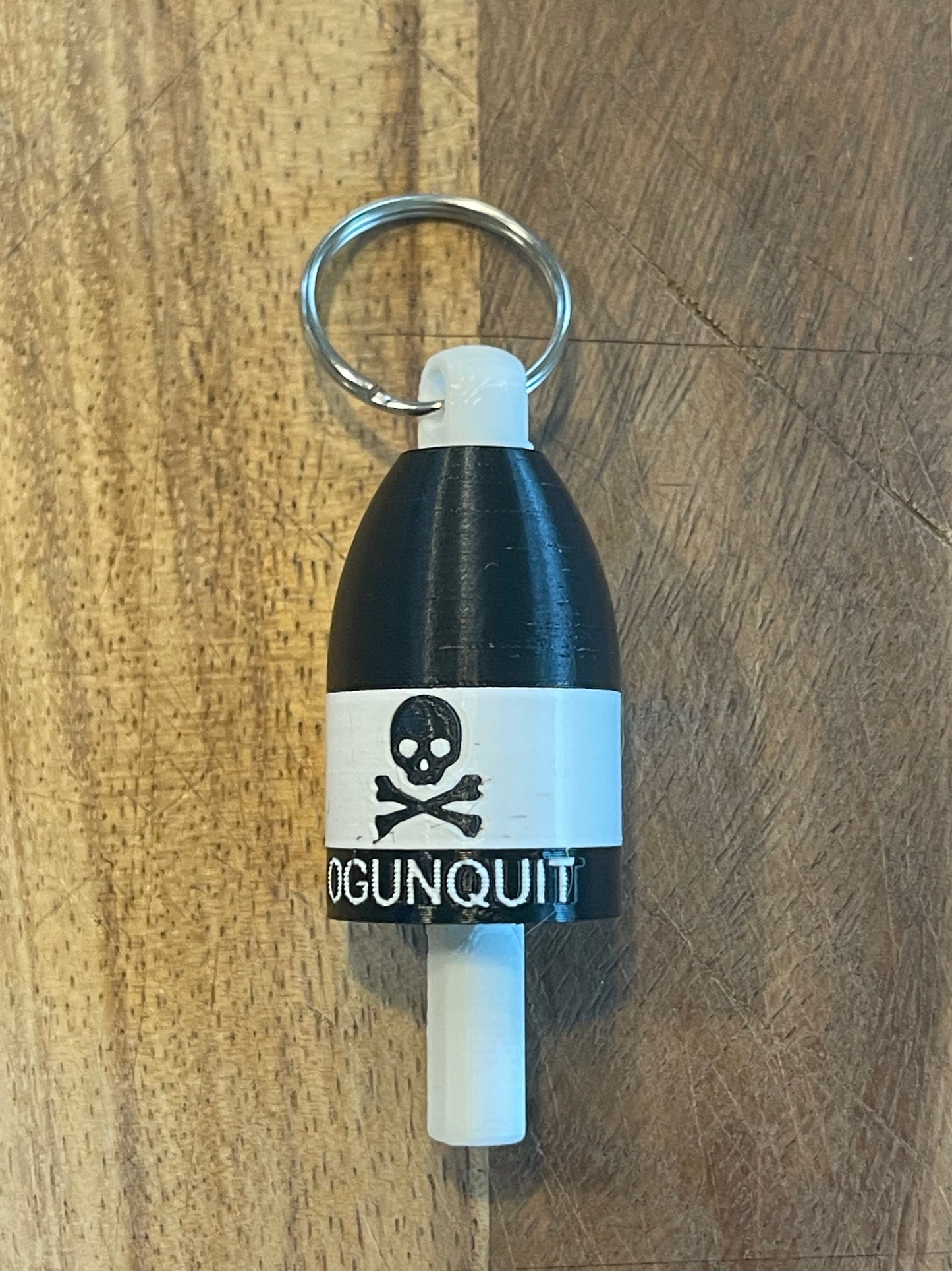 Skull and Crossbones Keychain Buoy