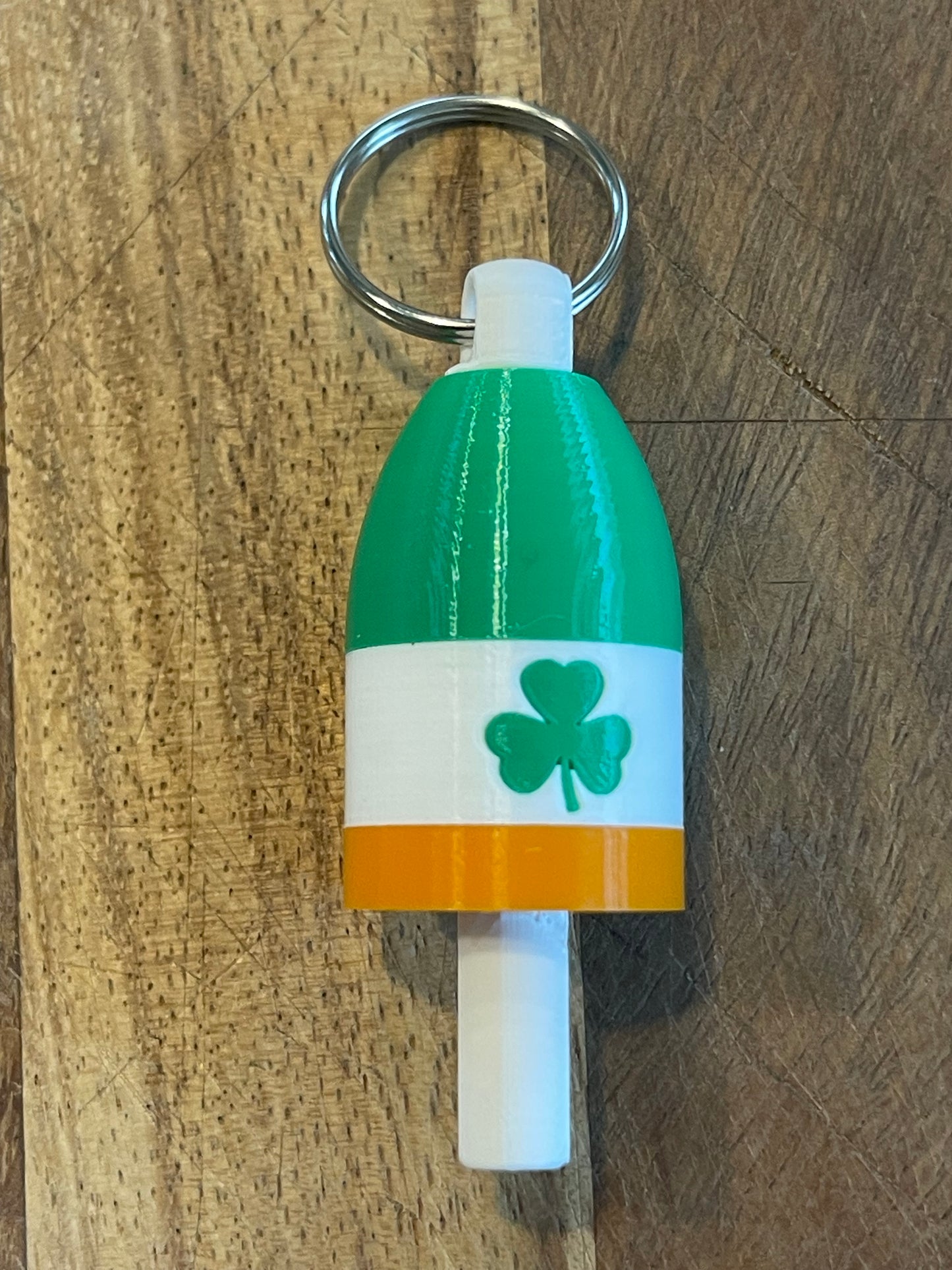 Irish Clover Keychain Buoy