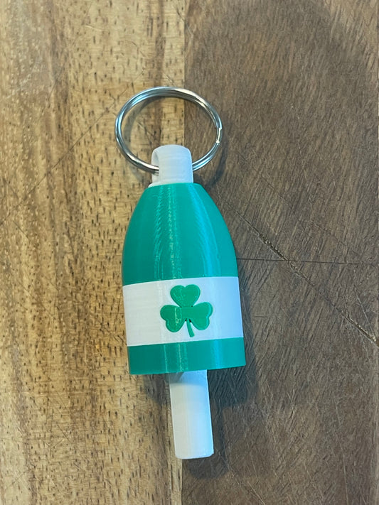 Boston Basketball Keychain Buoy (Green)