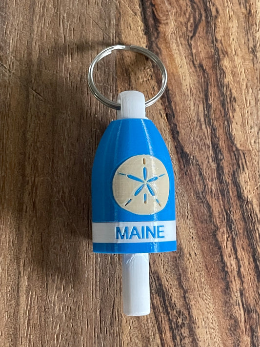 Sand Dollar Keychain Buoy