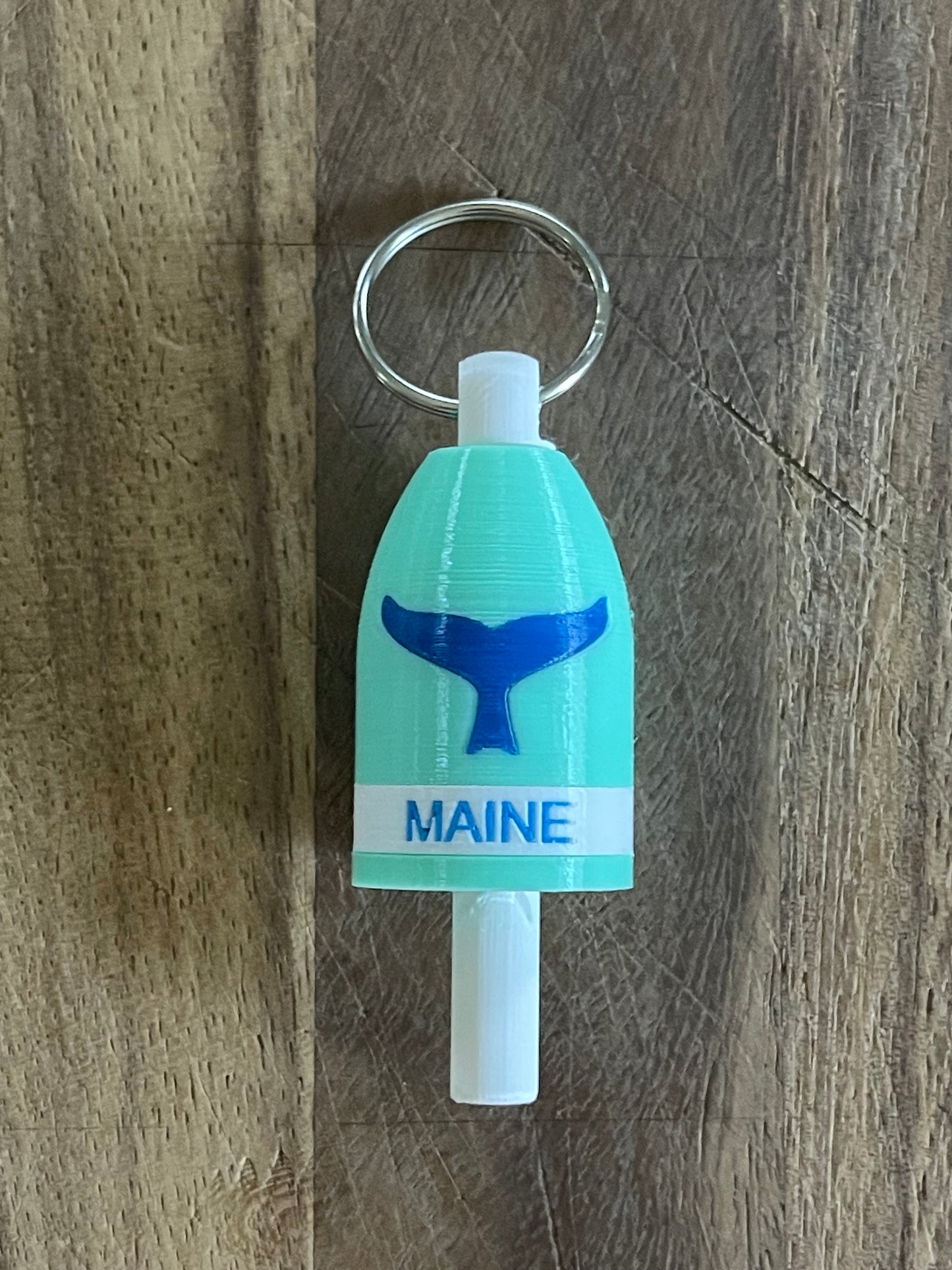 Whale Tail Keychain Buoy