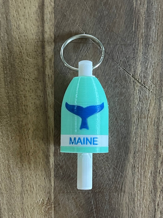 Whale Tail Keychain Buoy