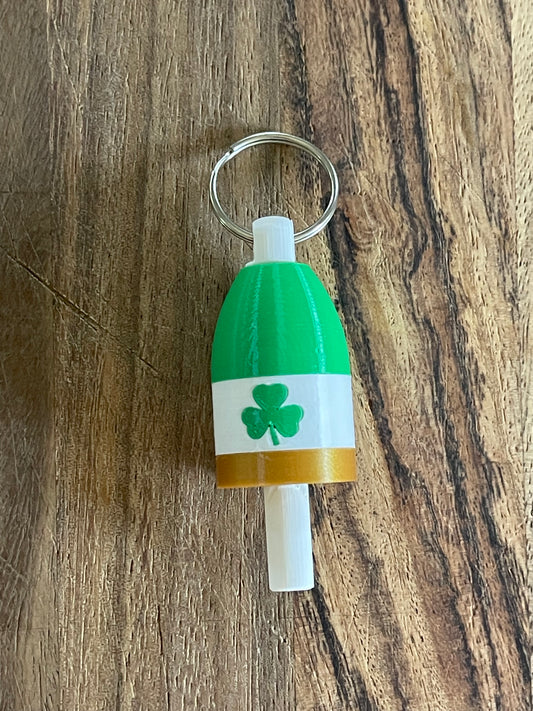 Boston Basketball Keychain Buoy (Green and Gold)