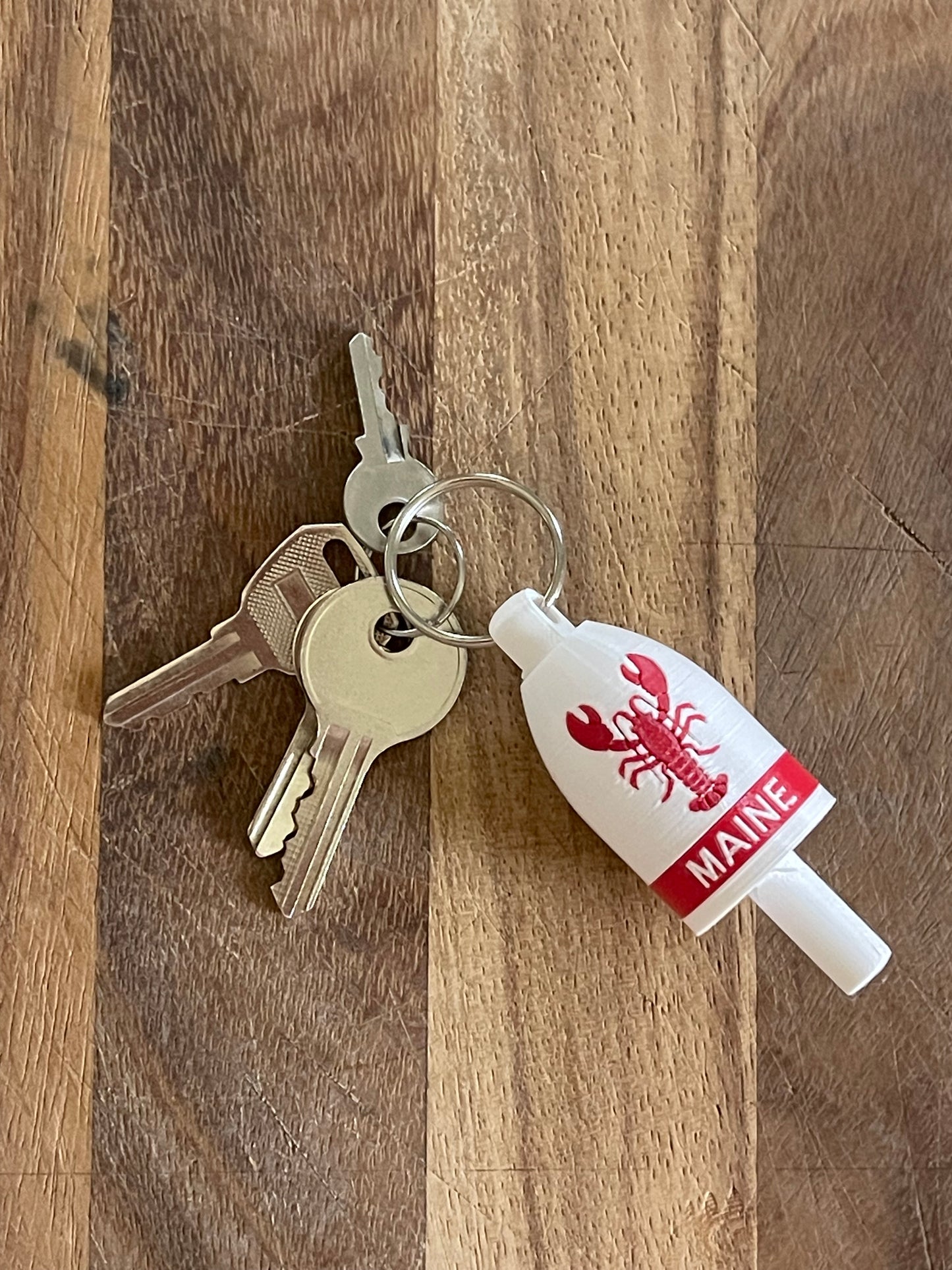 Lobster Keychain Buoy
