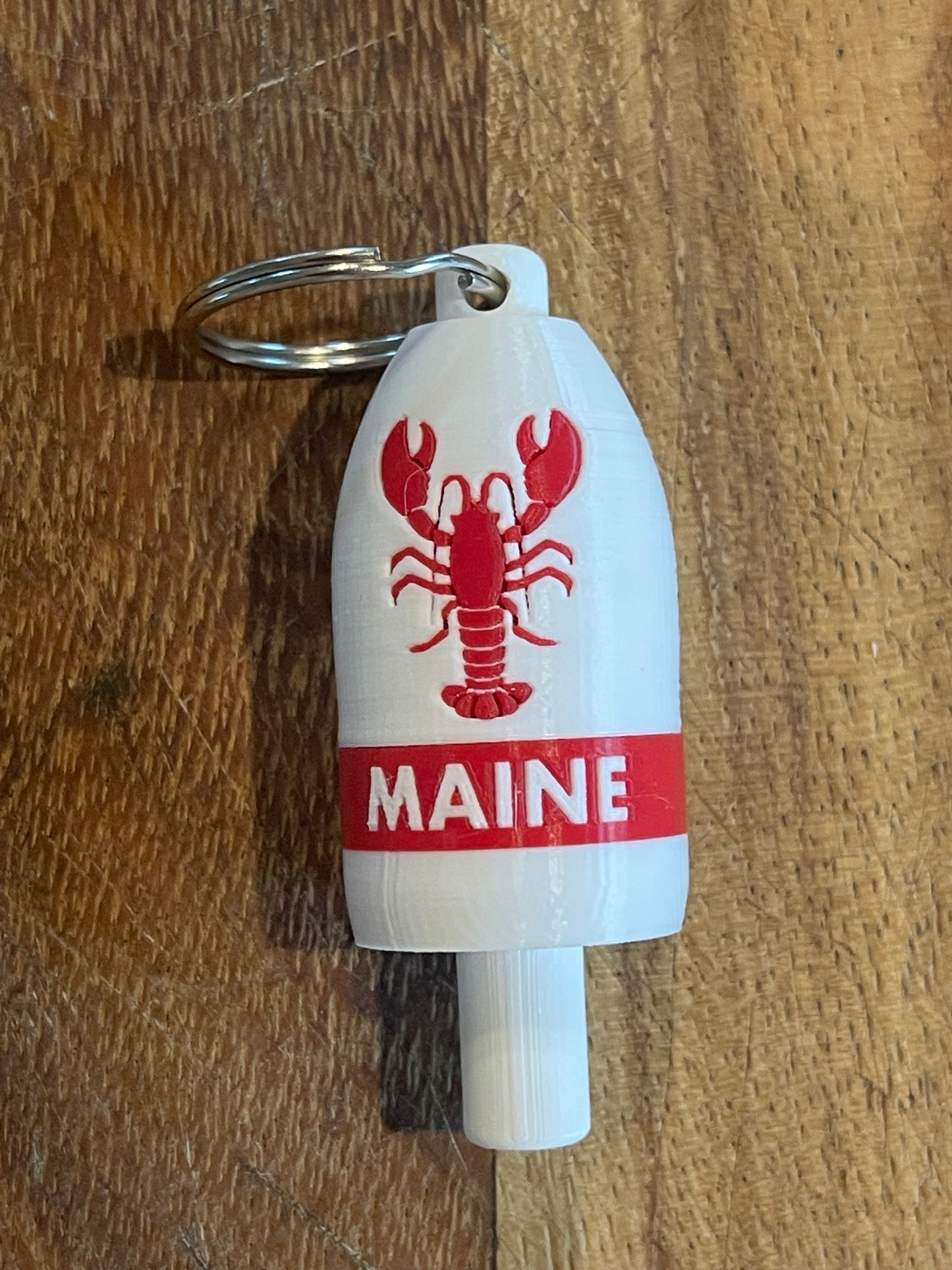 Lobster Keychain Buoy