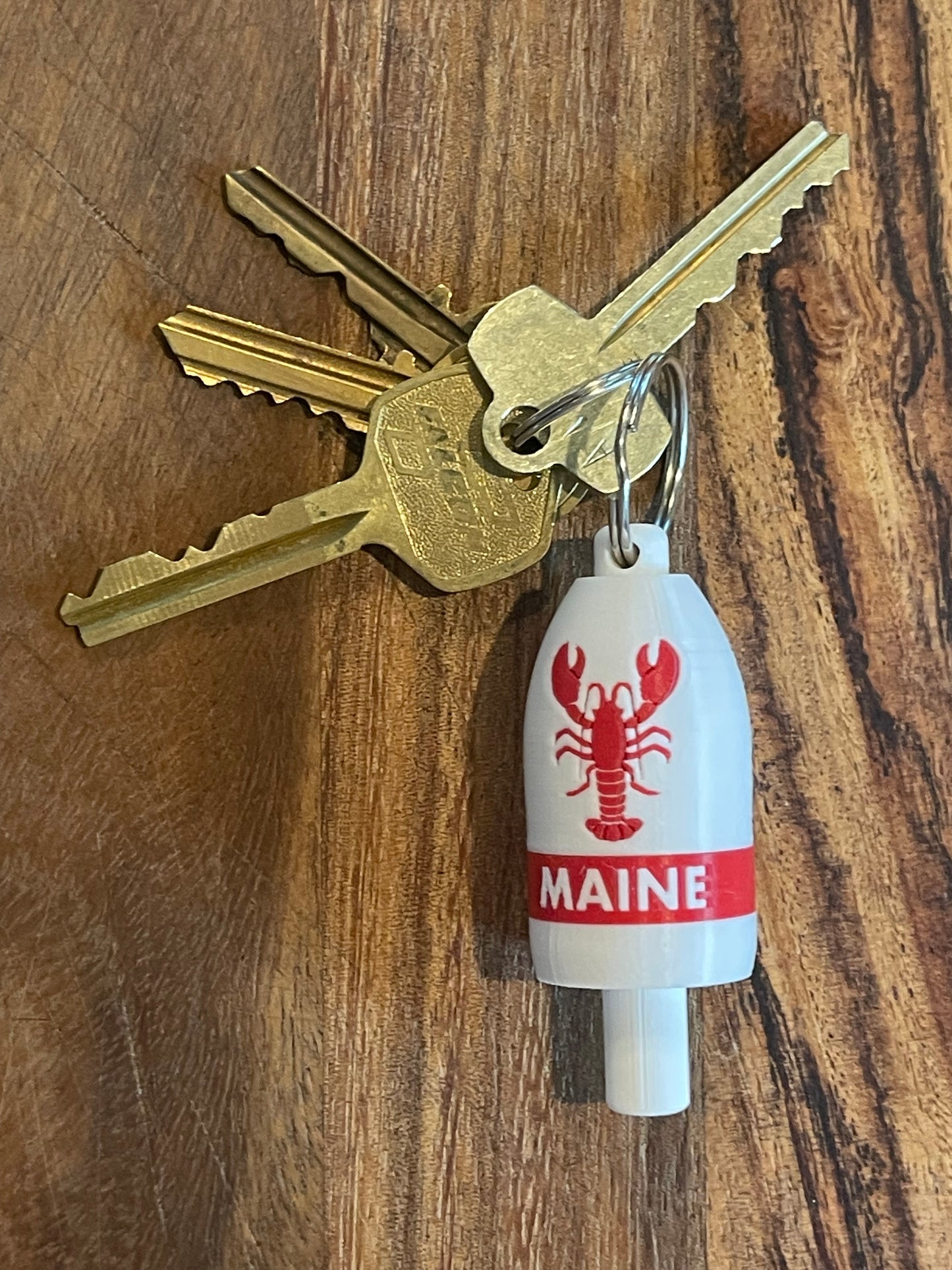 Lobster Keychain Buoy