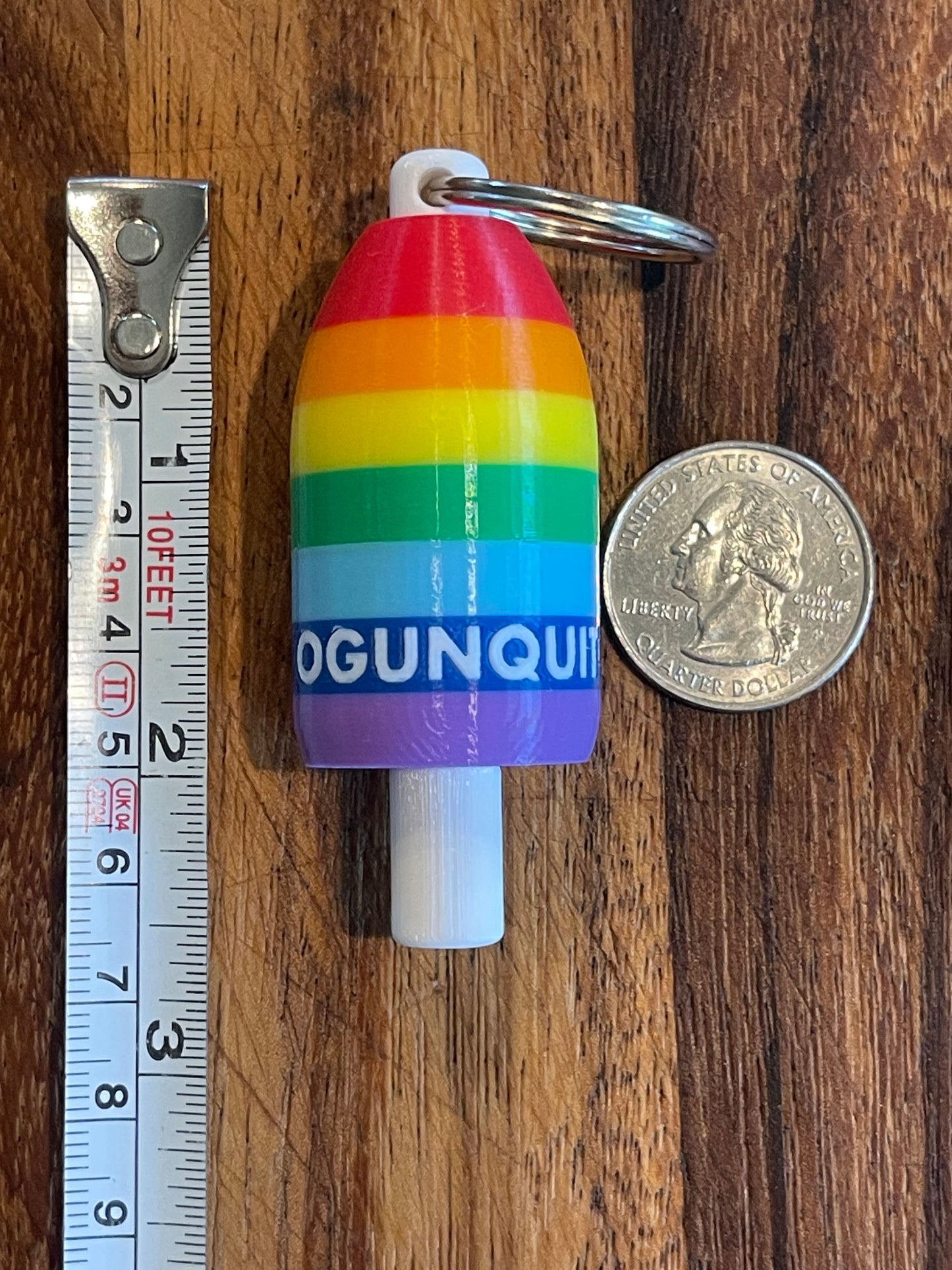 Rainbow Flag Keychain Buoy (RBF)