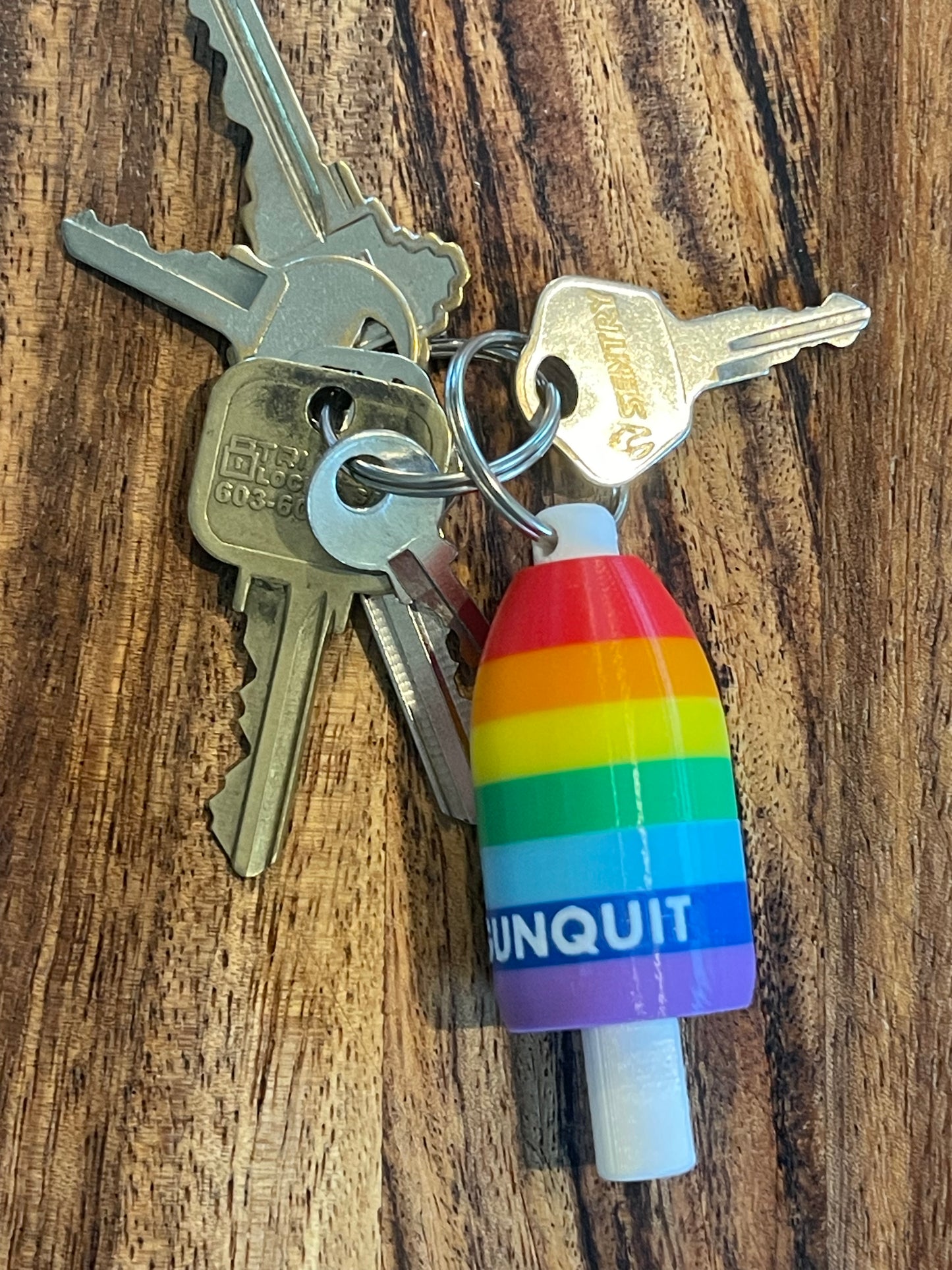 Rainbow Flag Keychain Buoy (RBF)