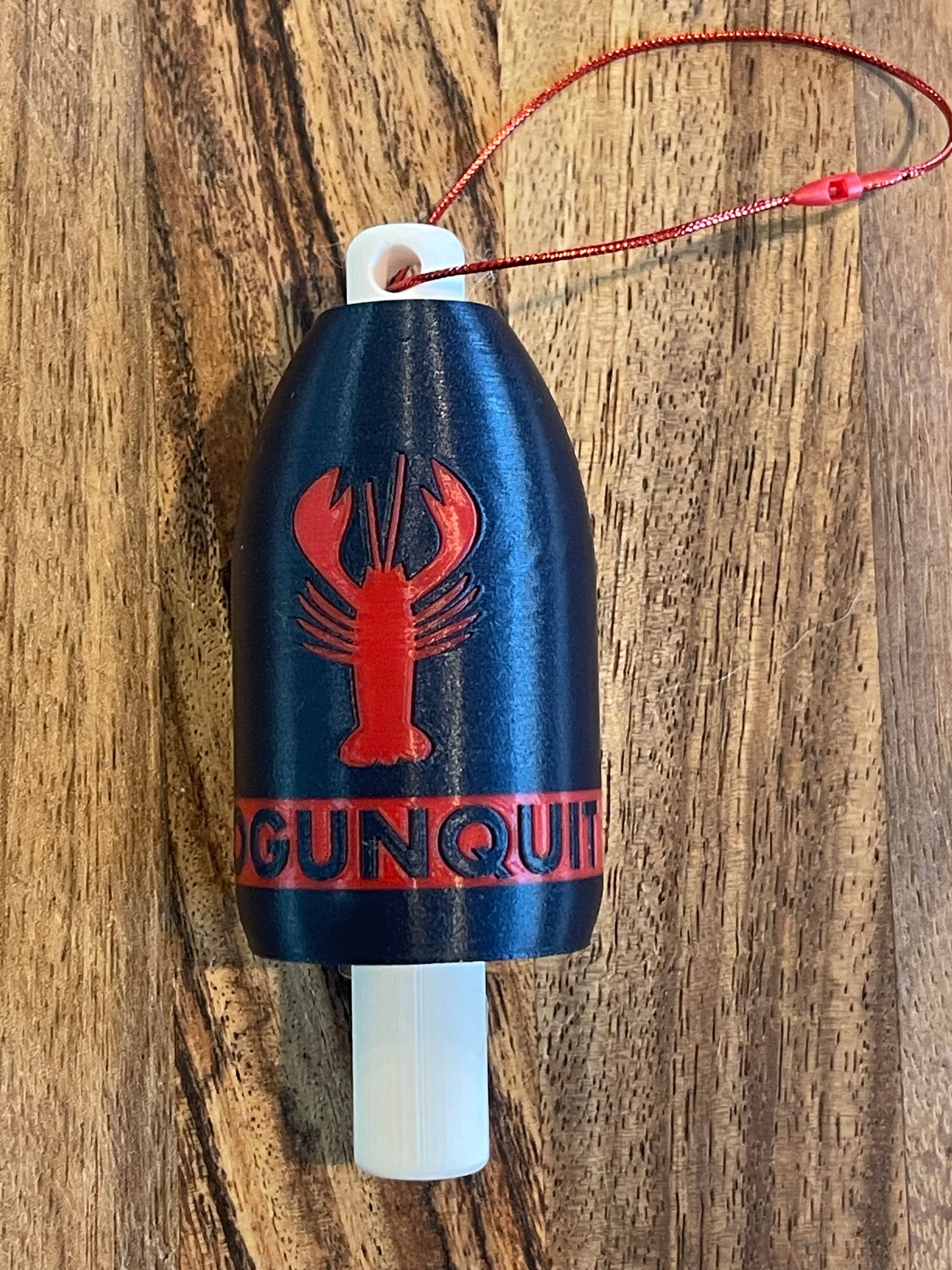 Navy Red Classic Lobster Buoy Ornament (NRL)