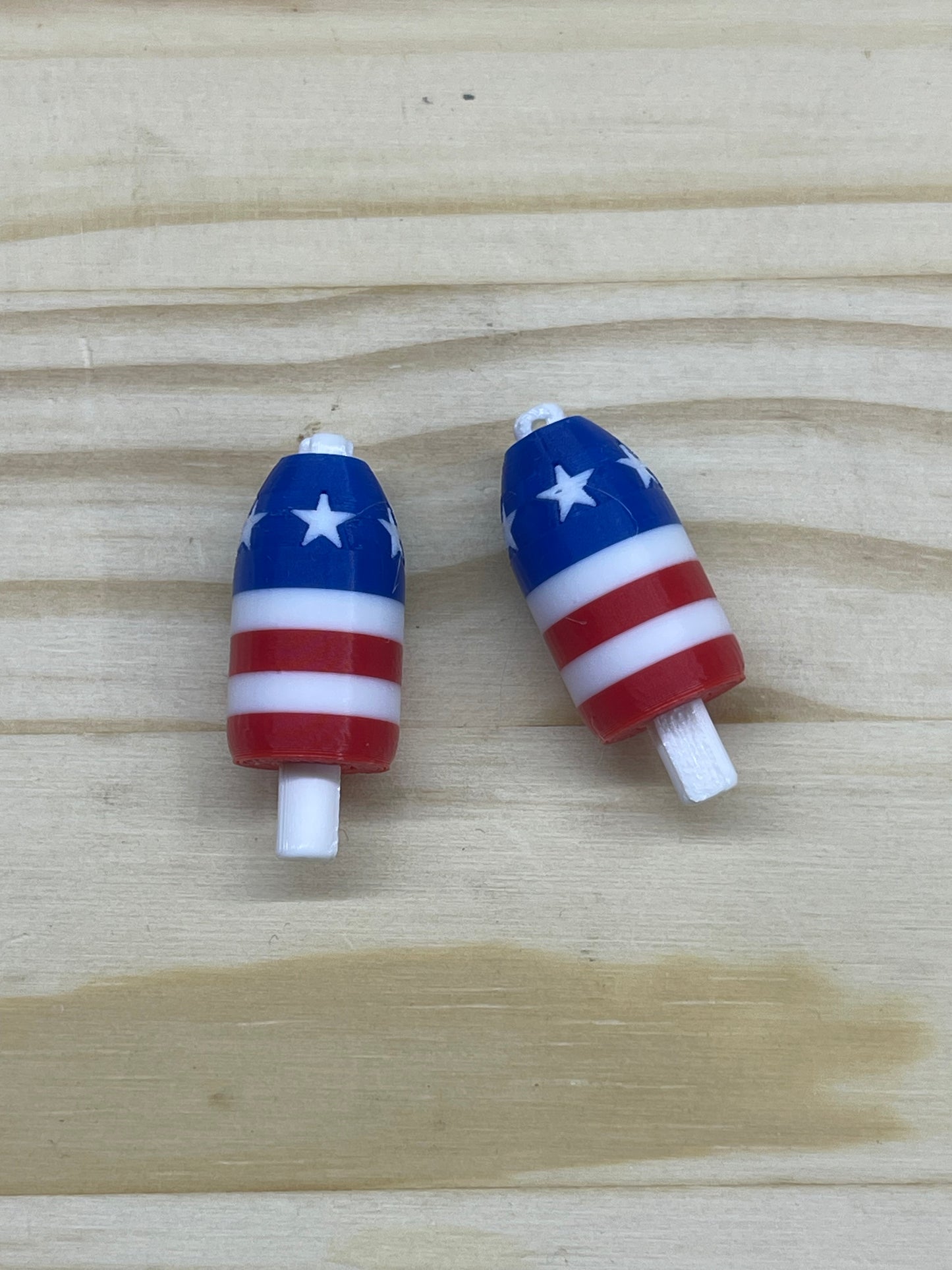 Stars & Stripes Buoy Earrings (S&S)