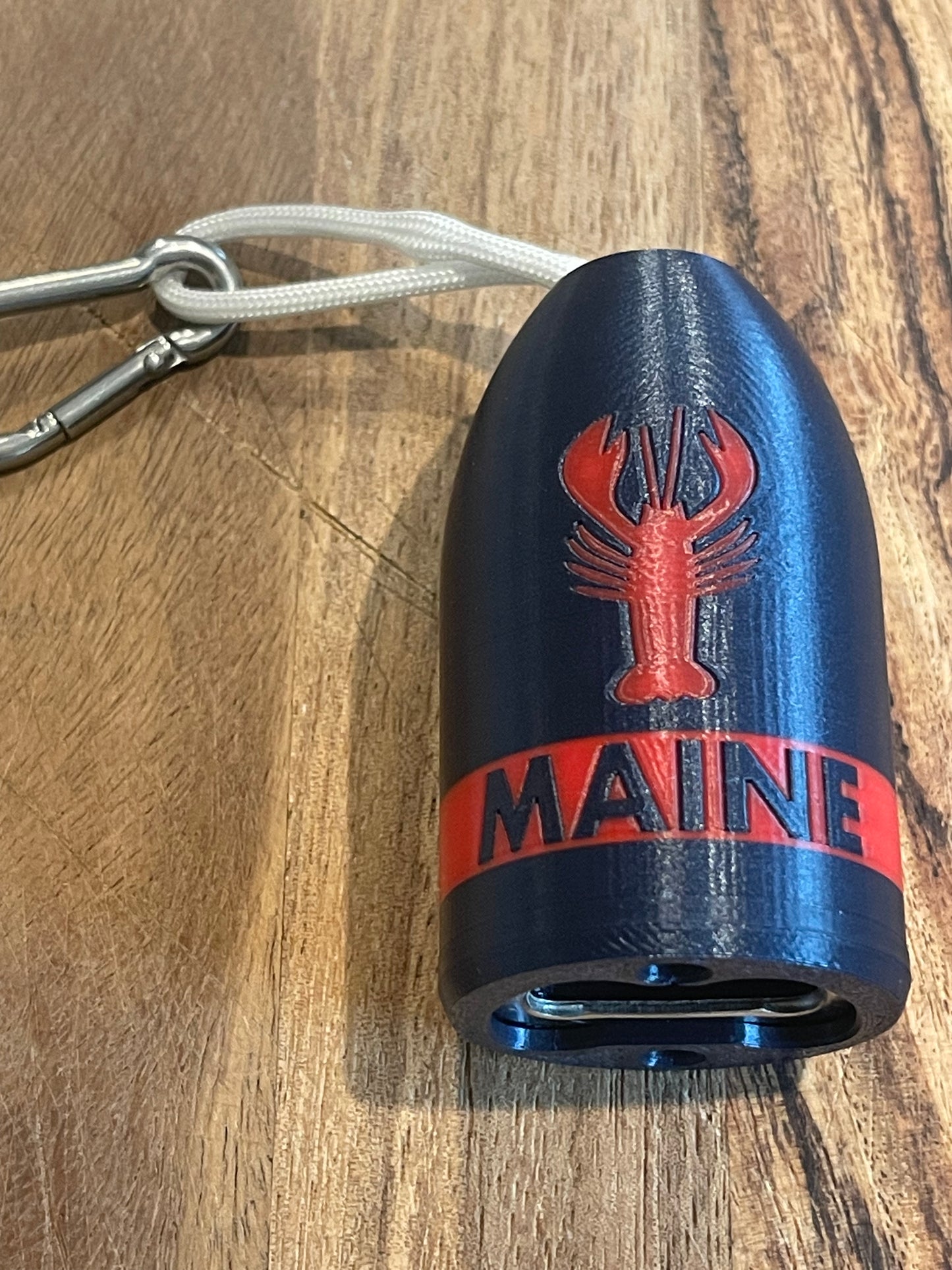 Navy Red Lobster Buoy Bottle Opener (NRL)