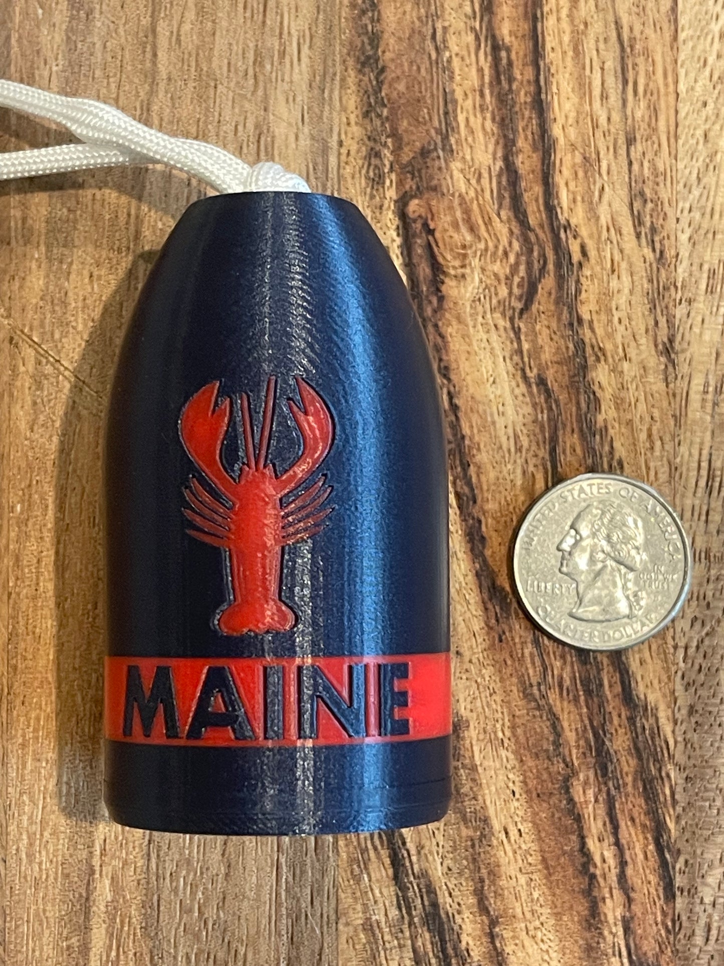 Navy Red Lobster Buoy Bottle Opener (NRL)