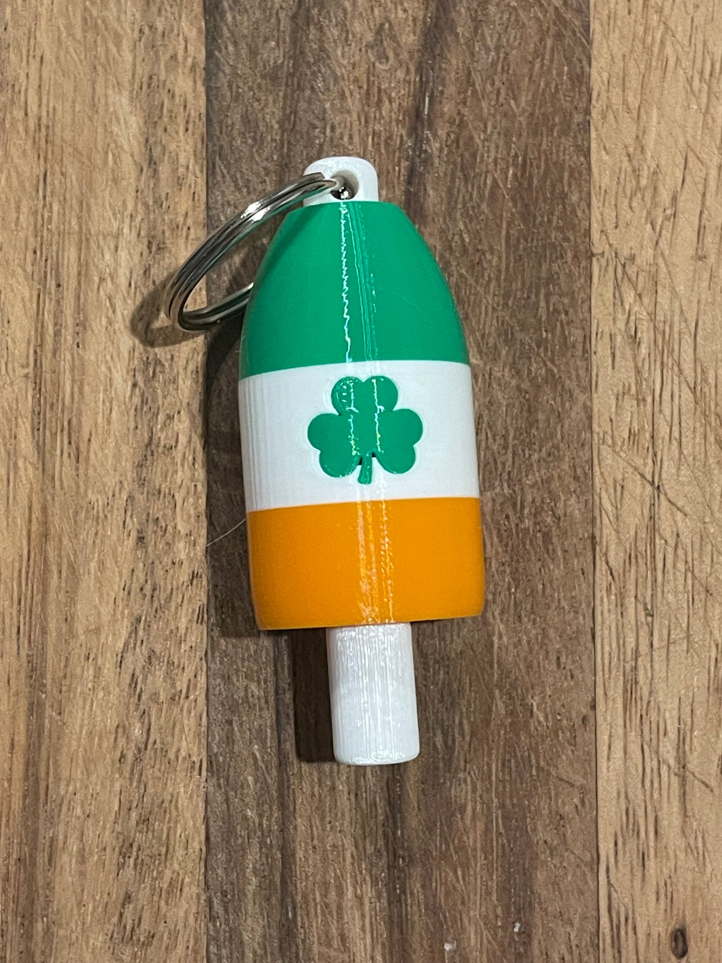 Irish Clover Keychain Buoy