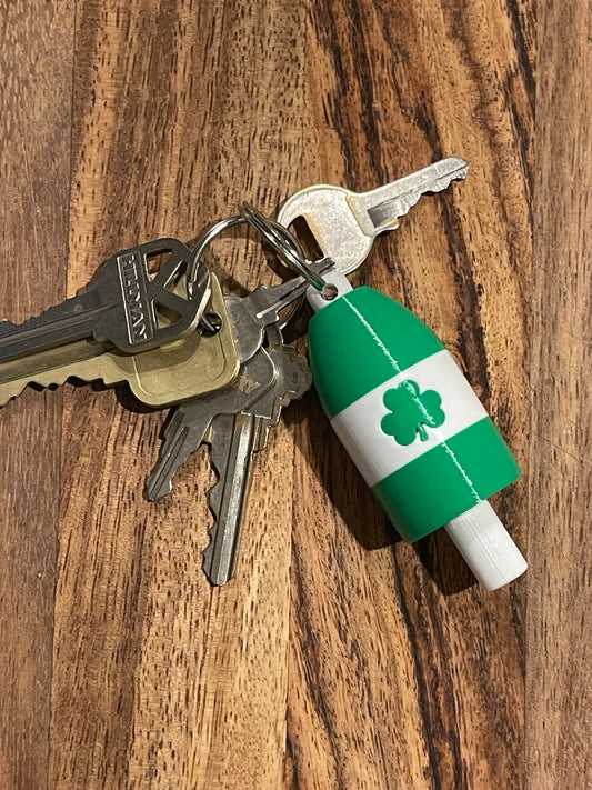 Boston Basketball Keychain Buoy (Green)