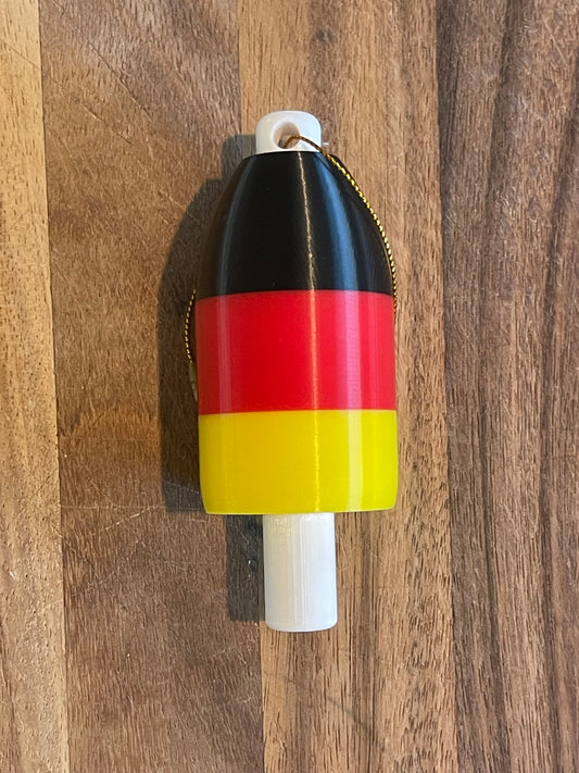 German Flag Buoy Christmas Ornament