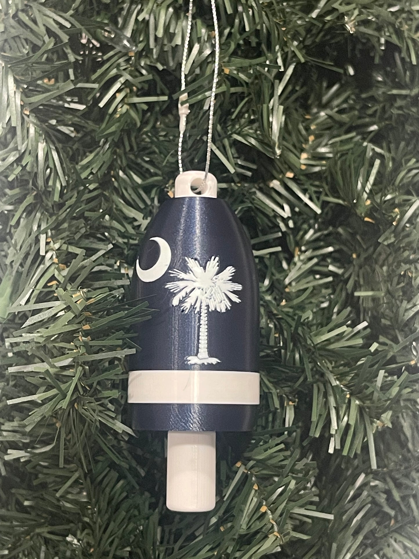 South Carolina Flag Christmas Ornament
