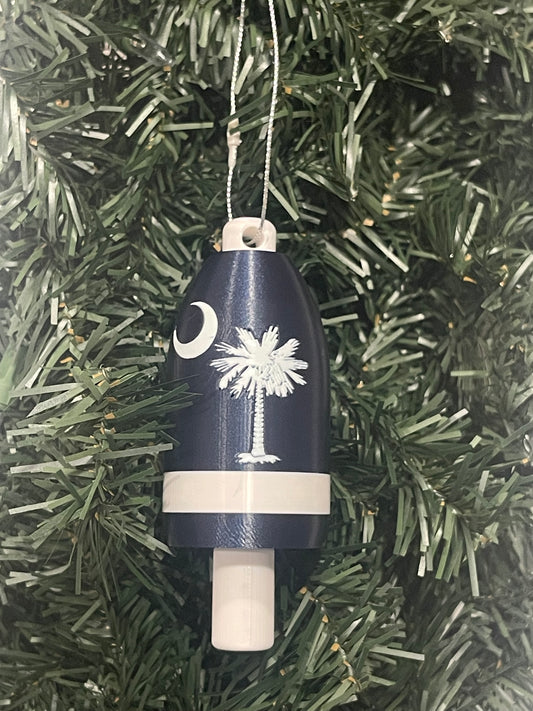 South Carolina Flag Christmas Ornament
