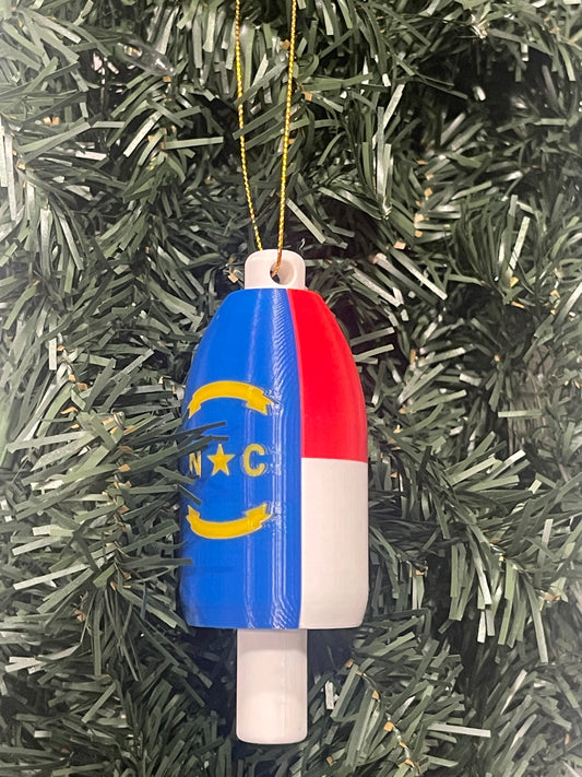 North Carolina Flag Christmas Ornament