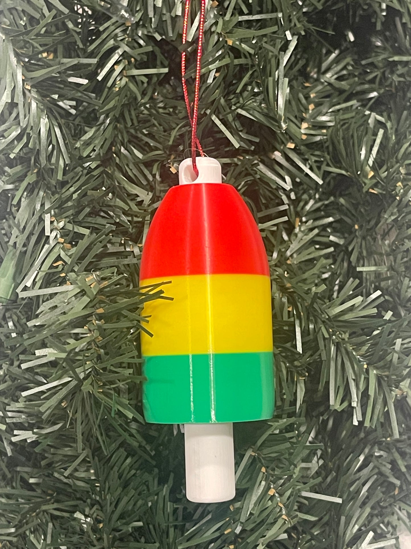 Rasta Buoy Christmas Ornament