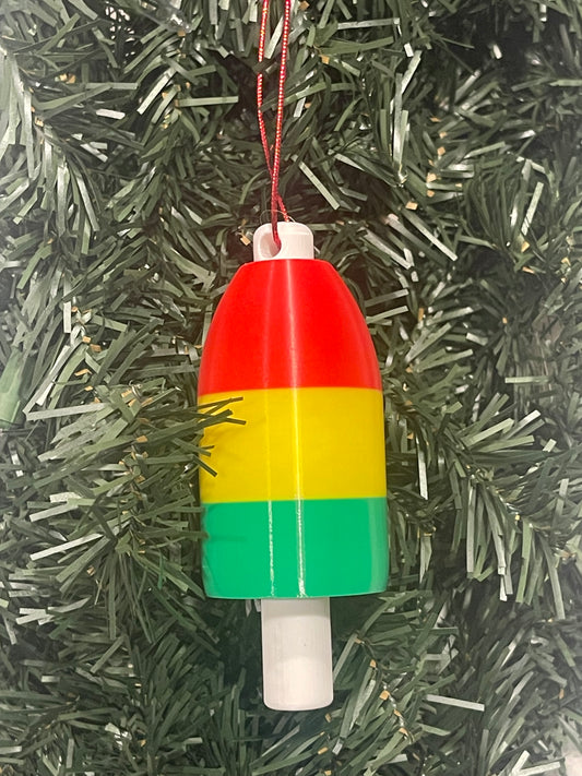 Rasta Buoy Christmas Ornament
