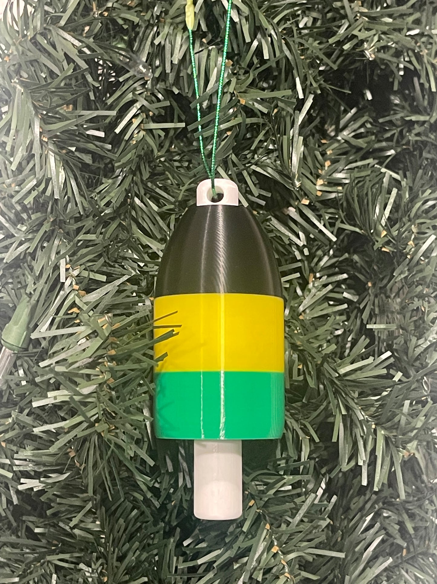 Jamaican Flag Buoy Christmas Ornament